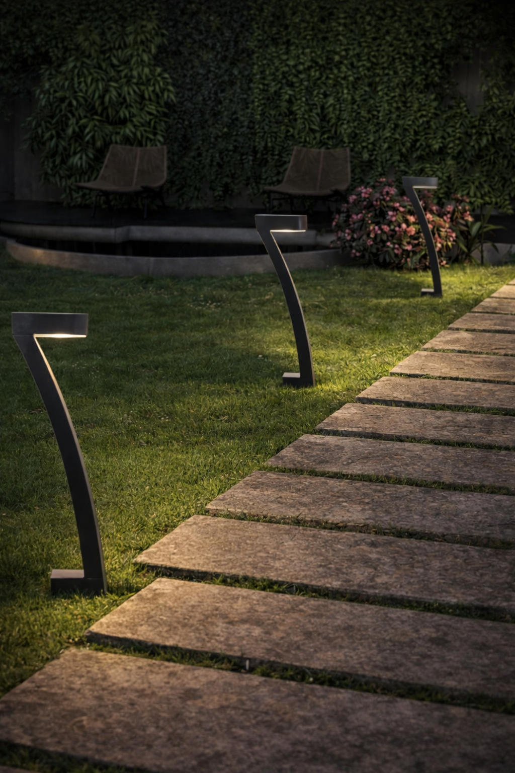 Baliza Solar LED Exterior con Estaca para Jardín