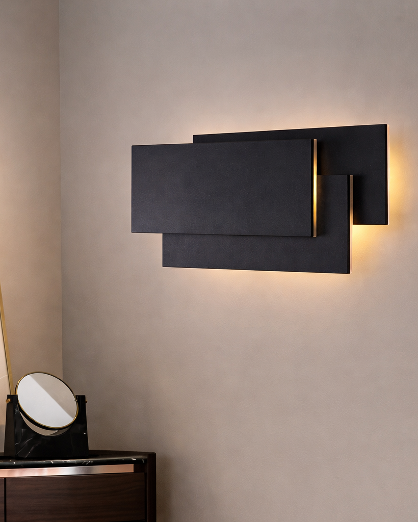 Aplique LED de Pared Diseño Geométrico Decorativo