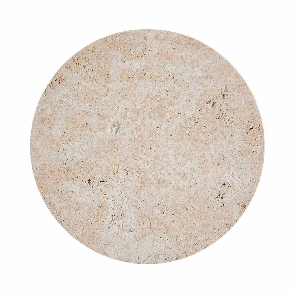 Aplique Redondo de Piedra Natural para Dormitorio