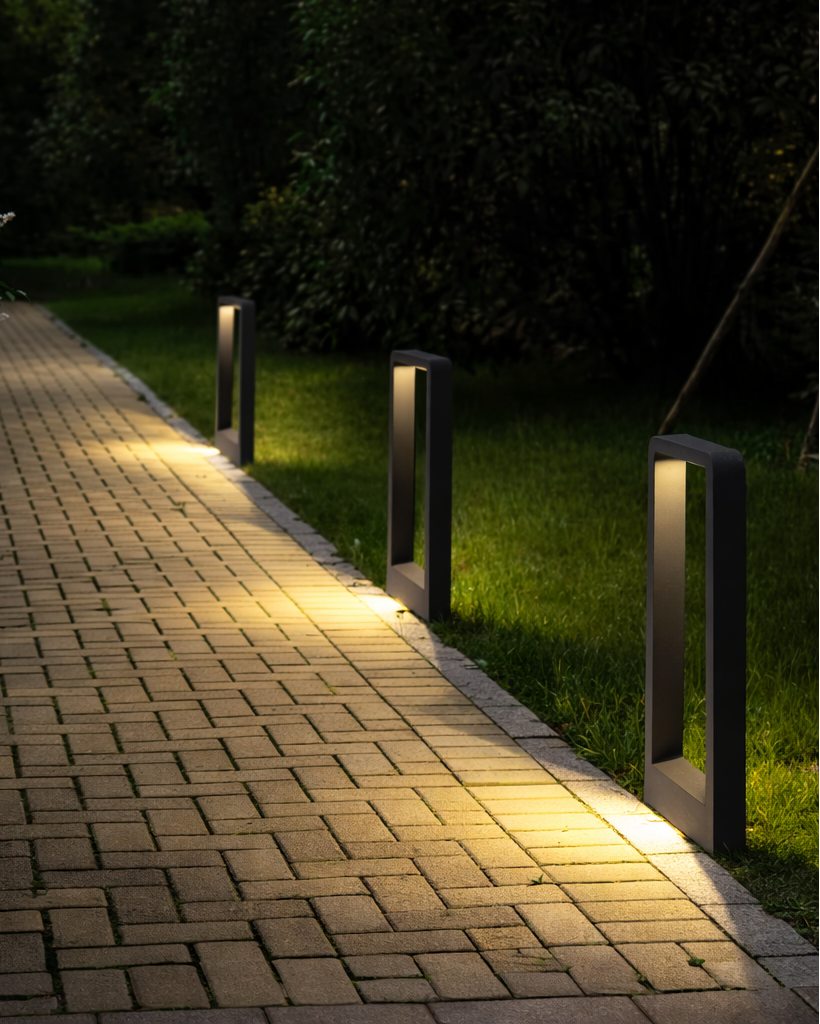 Baliza LED de Jardín Impermeable Tipo Pilar Moderno